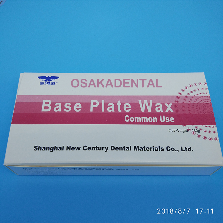 OSAKADENTAL Dental Base Plate Wax Dental Red Base Plate Wax Modelling