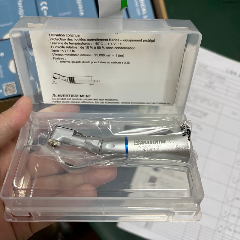 Key Type Low Speed Contra Angle for Dental Use
