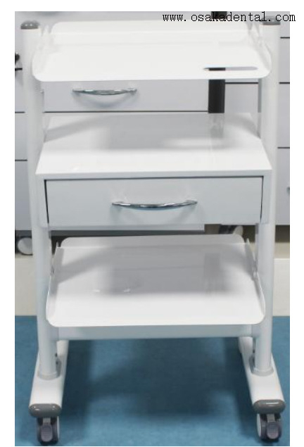 Mobile Dental Utility Cart Disinfection-Ready Procedure Cart