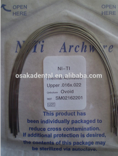 Excellent quality Thermally Acticated NiTi Archwires with best Price