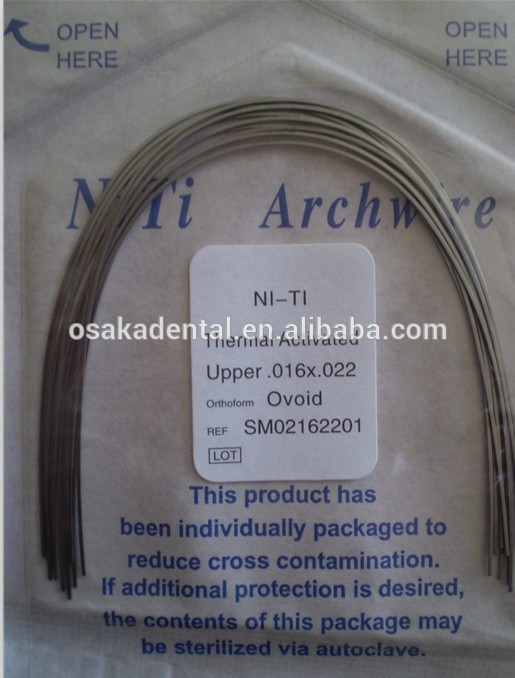 Excellent quality Thermally Acticated NiTi Archwires with best Price