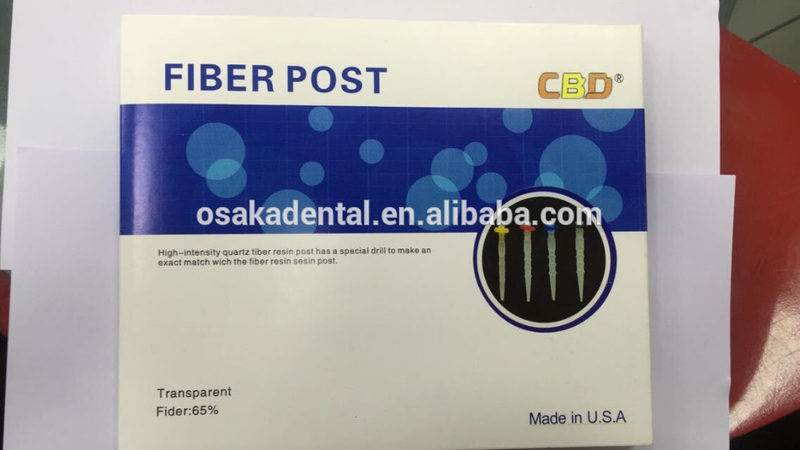 Economical Dental Fiber Post with Drills Made in USA