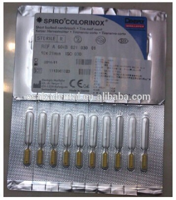 Original Dentsply Dental Barbed Broaches / OSAKA DENTAL FILES