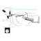 Dental eqiupment of dental microscope for dental chair