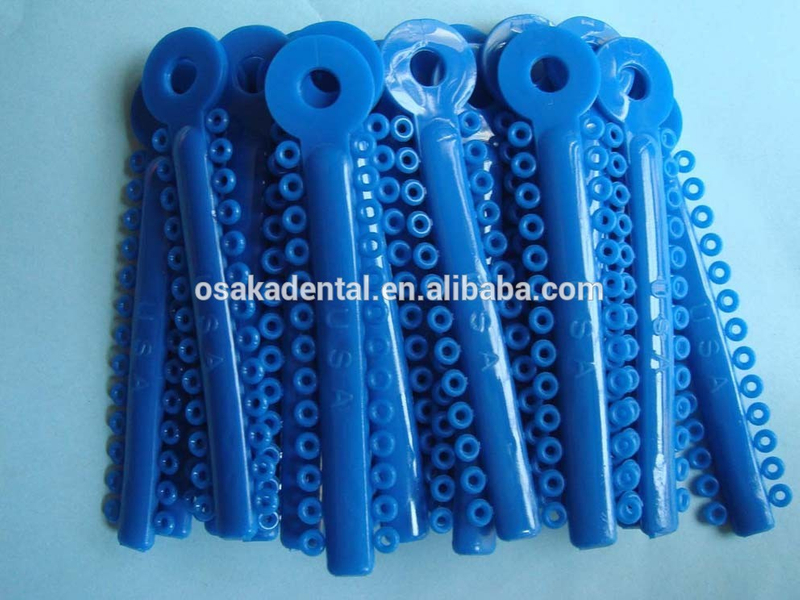 Beautiful Colors Dental Orthodontic Elastic Ligature Tie with CE