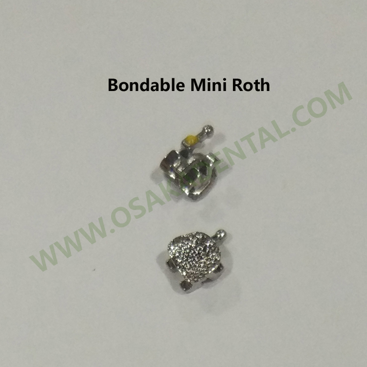 Orthodontic metal brackets / MBT ROTH 022 018 /Dental equipment of metal bracket