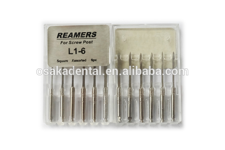 Dental Golden Plated Screw Post with Drills