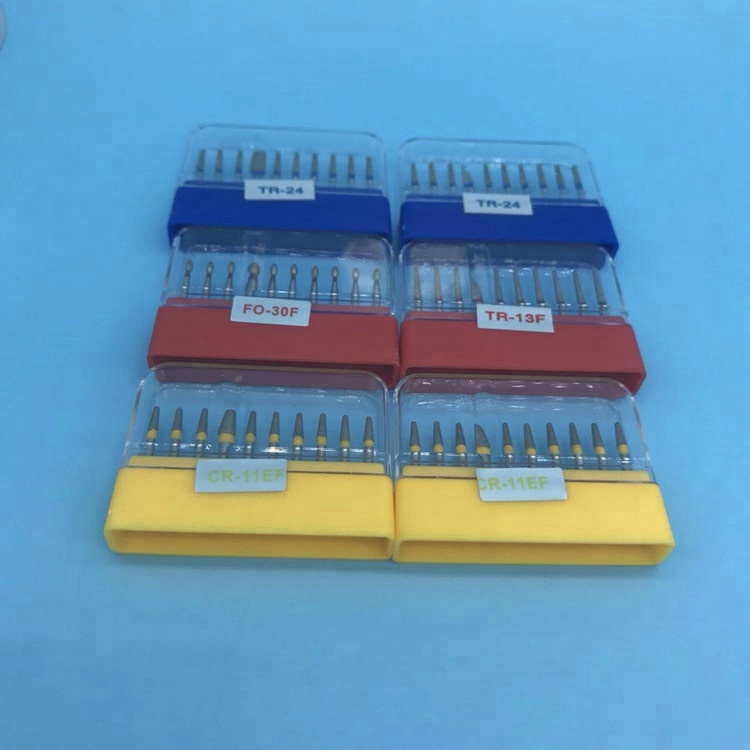 A Box Packing FG Dental Diamond Burs for High Speed Handpiece