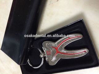 elegant tooth key chain/dental accessories/dental cultural products/oral dental accessories