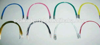 Orthodontic Material High Quality Dental Orthodontic Niti Arch Wire color wires