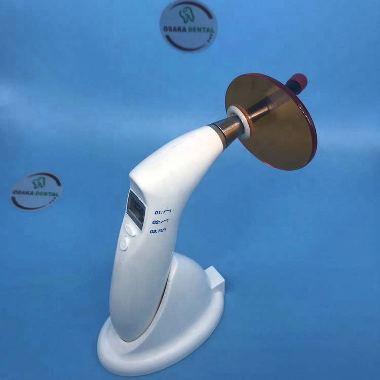 A Colorful Gun Type LED Dental Curing Light for Dental material