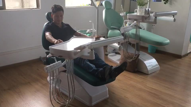 OSA-1-LED High Class osakadental dental chair/dental unit/ dental equipment with CE approved
