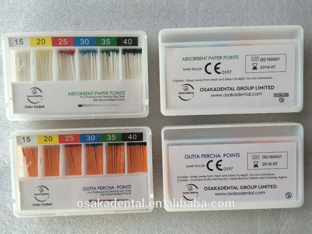 Osakadental Absorbent Paper Points 02 taper /dental material/orthodontic material