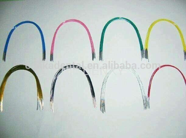 Orthodontic Material of Super Elastic NiTi Arch Wire Round/dental niti wire/Dental Orthodontic Material