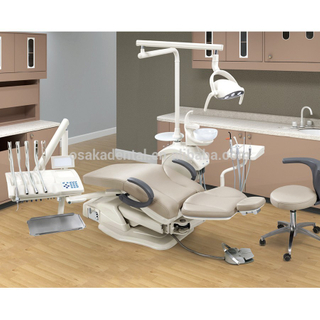 CE Aprroved dental unit dental chairs with Linak Motor and Real Leather Cushion