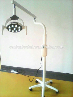 High quality Dental Led Lamp with 9 bulbs (it could change two colors according to the temperature)