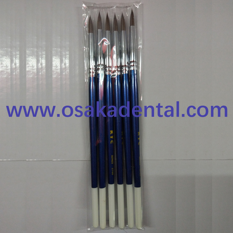 High Quality Dental Sable Hair Porcelain Ceramic Brush