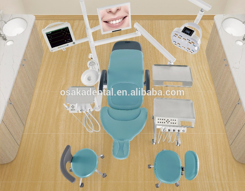 OSA-2 High Class Dental Curing Chair with Surgical Lamp for Implanted Used