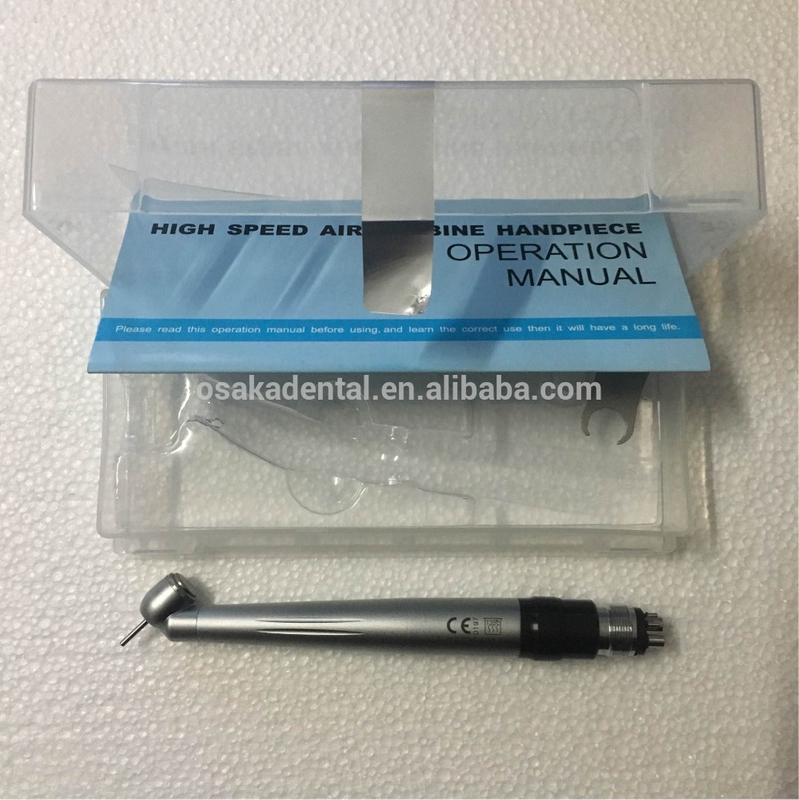 45 Degrees Dental Surgical Turbine Handpiece No LED with Coupling OSA-F202- 1