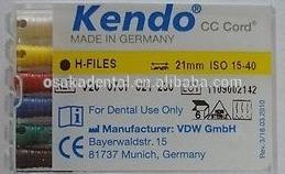 Dental supplier of Endo files Hot sell VDW/Kendo Hedstrom file/root canal files/Oral Therapy Equipments