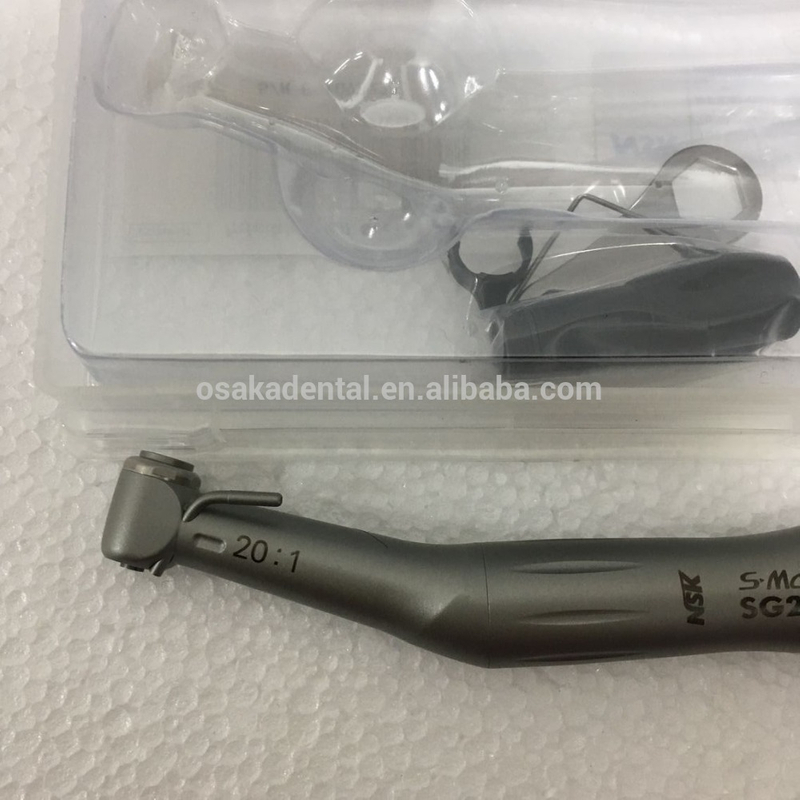 Dental Reduction Speed Turbine Handpiece 20:1 Contra Angle SG20 for Endo Use