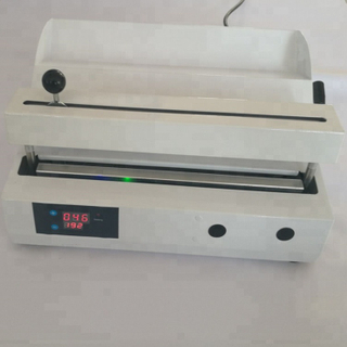 A Sterilization Pouches Dental Sealing Machine manual with temperature display