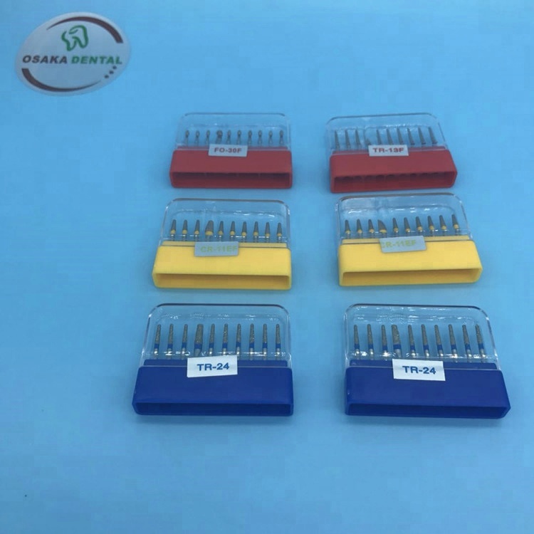 A Box Packing FG Dental Diamond Burs for High Speed Handpiece