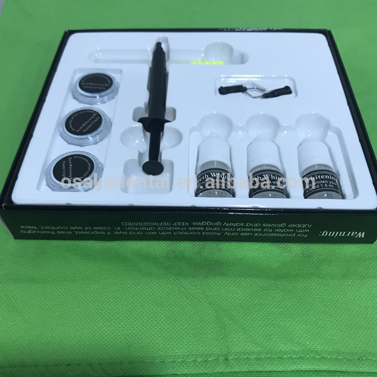 A Dental Material of Dental Teeth Whitening Gel Kit