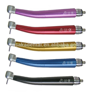 Colorful High Speed Handpiece Turbine without Quick Coupling for Dentist