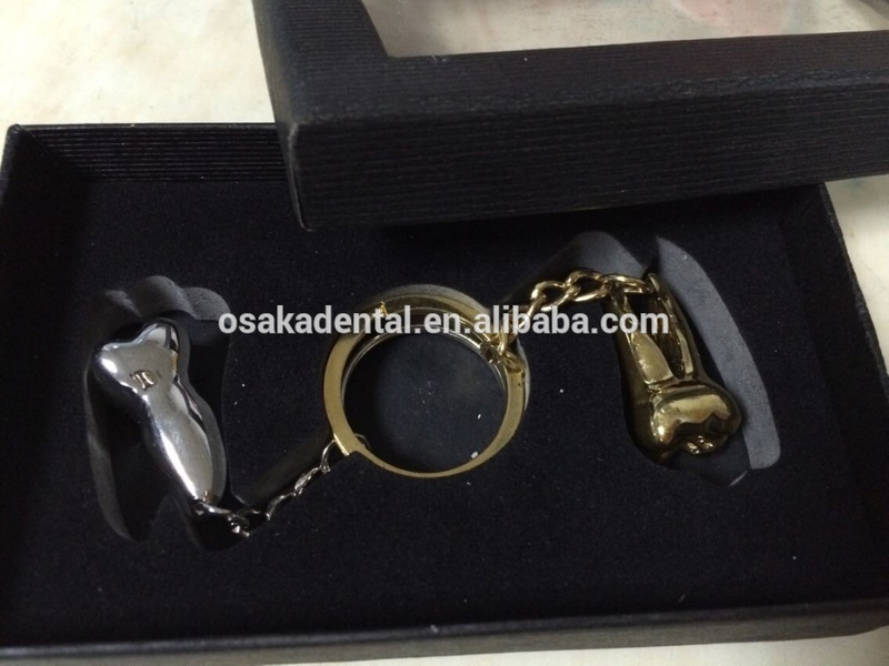 molar tooth key chain/dental accessories/dental cultural products/oral dental accessories