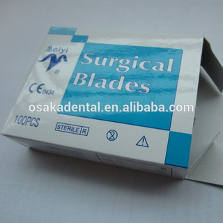 Disposable Stainless Steel Surgical Blades 100pcs/box