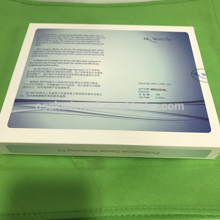 A New Kit Packing Teeth Bleaching Whitening Gel