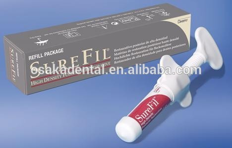 Natural Dentsply Surefil composit