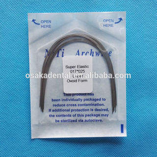 HIGH QUALITY Dental orthodontic Super Elastic Niti Archwire