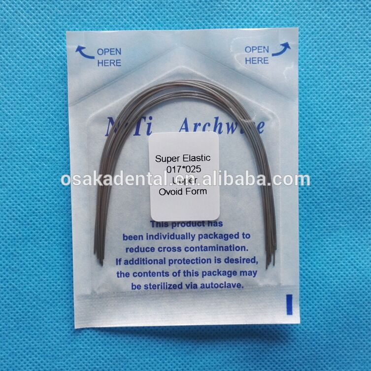 HIGH QUALITY Dental orthodontic Super Elastic Niti Archwire