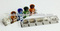 dental class bottles /medical bottles colorful