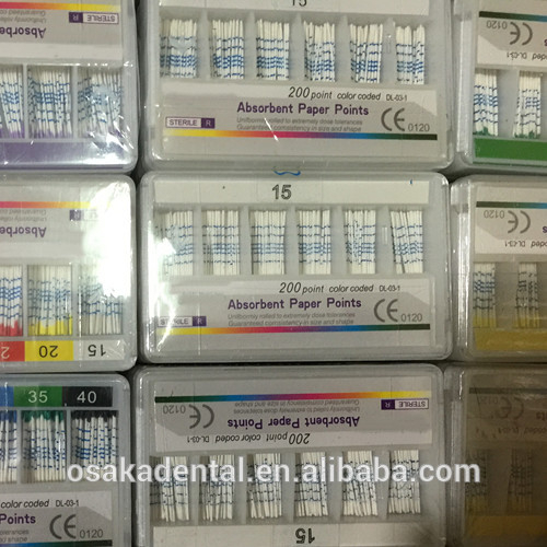 Dental Gutta Percha Points | Dental Absorbent Paper Point Depth mm Marked