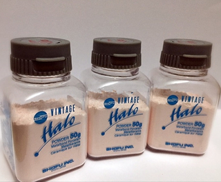 50g Original Vintage Halo Metalbond Porcelain Powder Material for Denture Processing