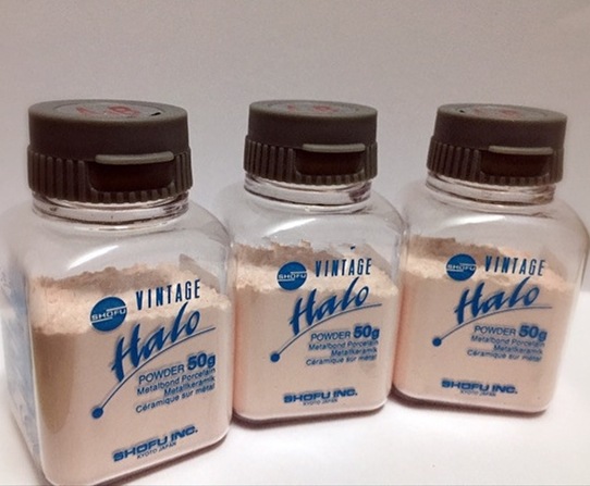 50g Original Vintage Halo Metalbond Porcelain Powder Material for Denture Processing