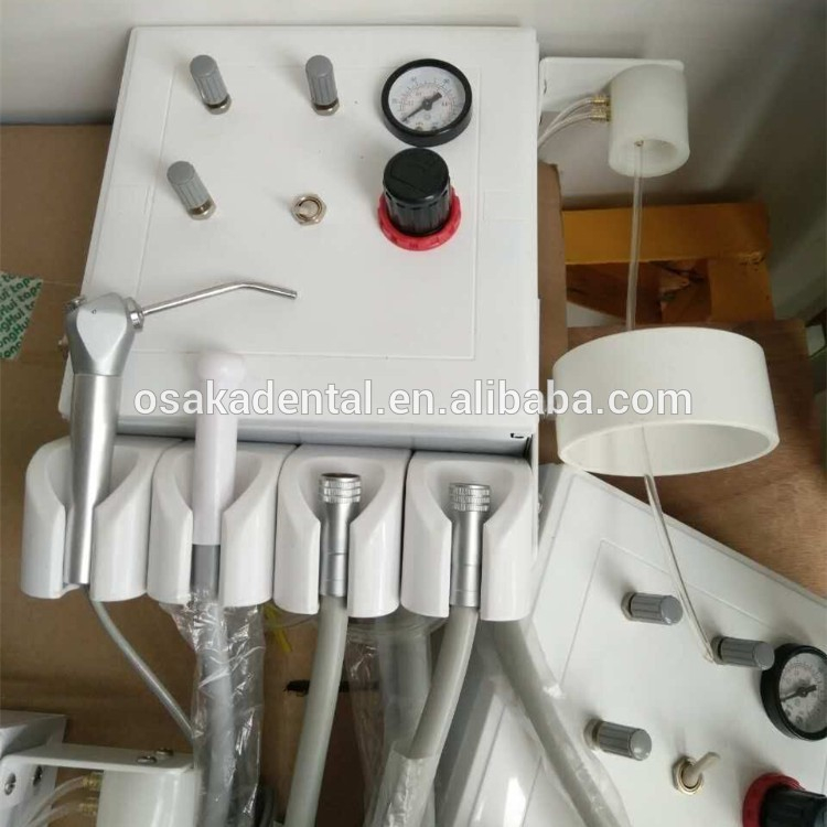 Dental turbine unit with week suction