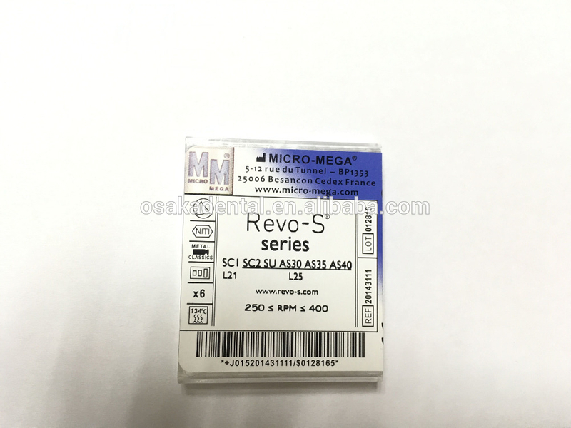 dental endodontic files of REVO-S files