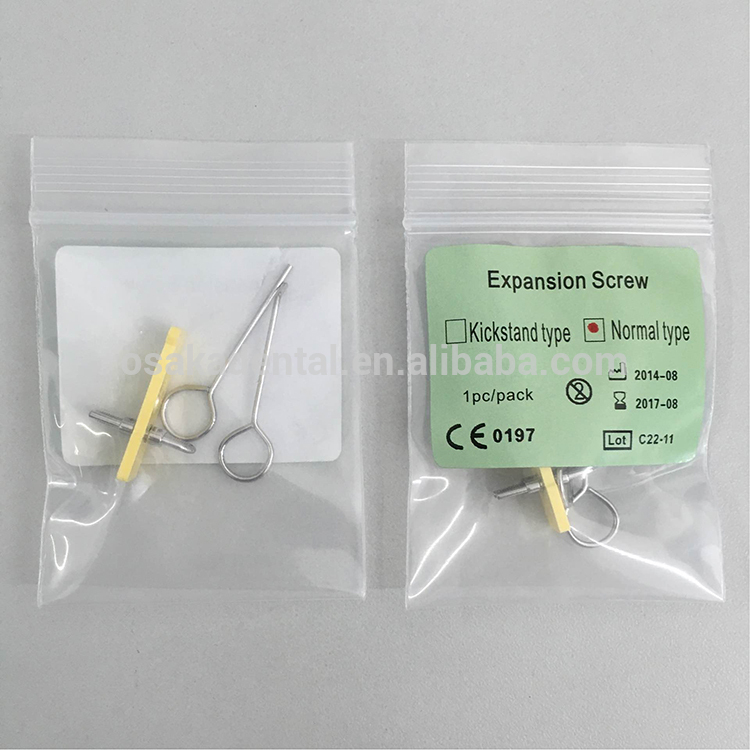 Dental Material Expansion Screw with Board for Orthodontic Goods