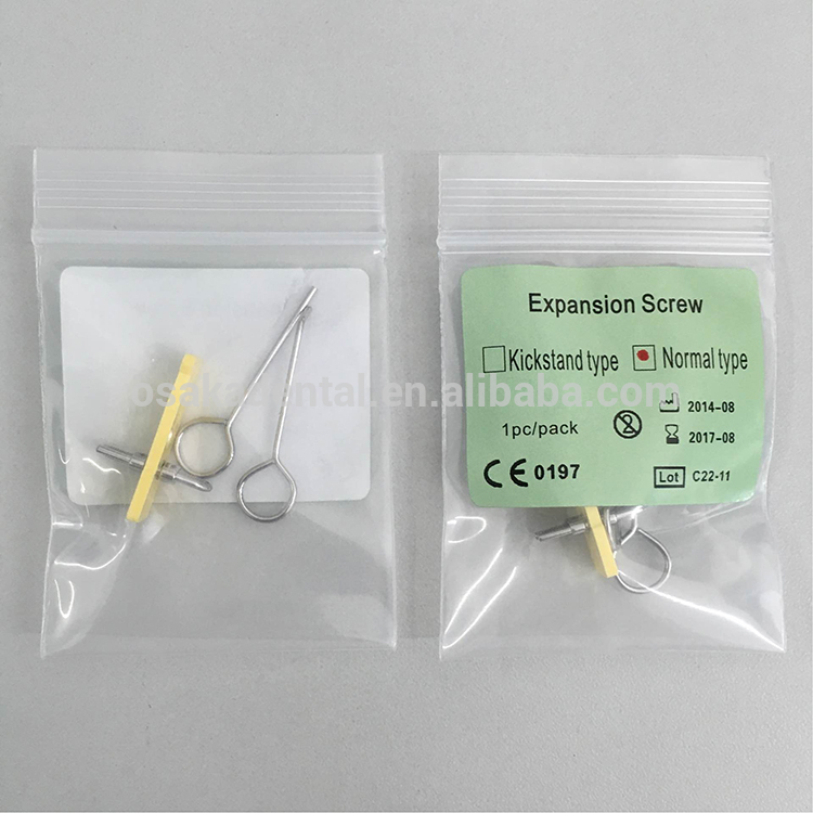 Dental Material Expansion Screw with Board for Orthodontic Goods