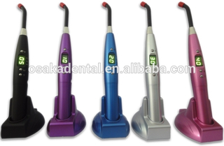 NEW fashion model dental supply rainbow led curing light