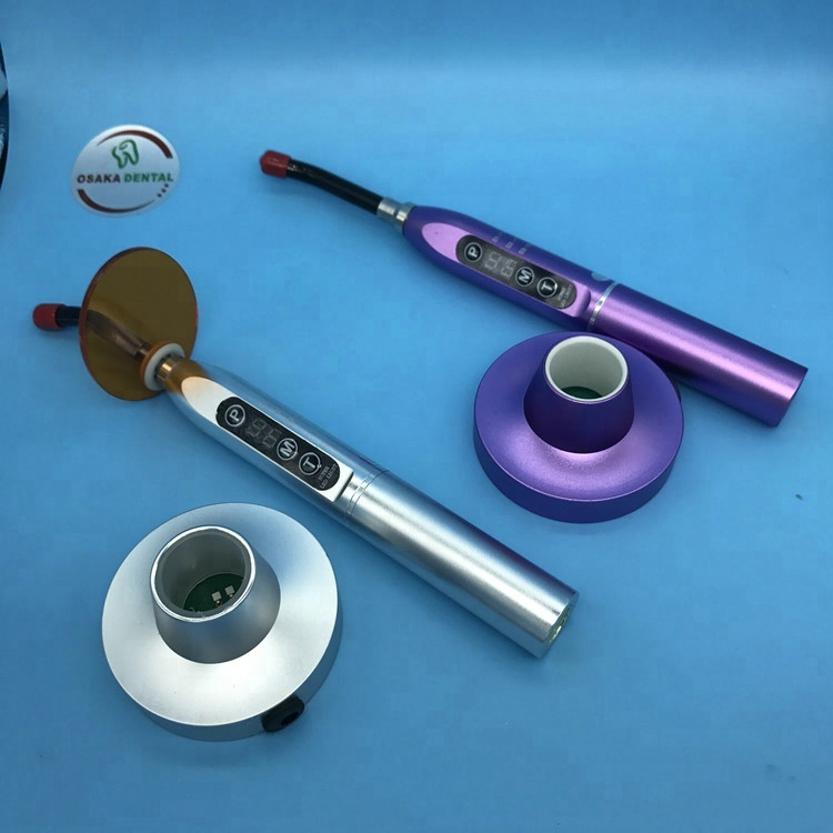A Colorful Design Aluminum Body Dental Curing Light