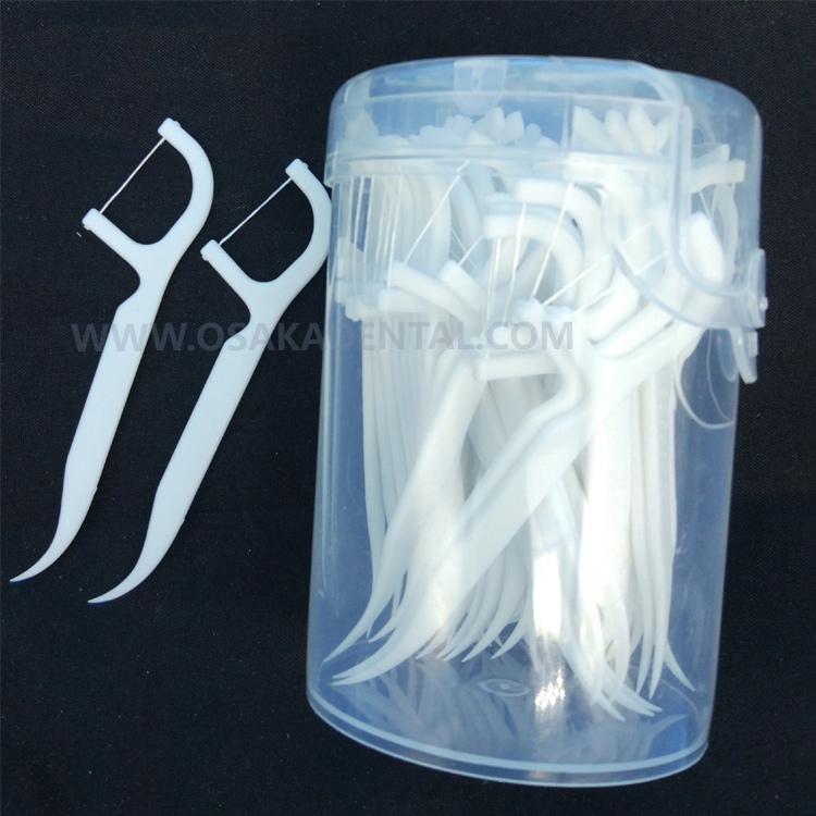Dental Floss Biodegradable Plastic Box Packaged Dental Floss