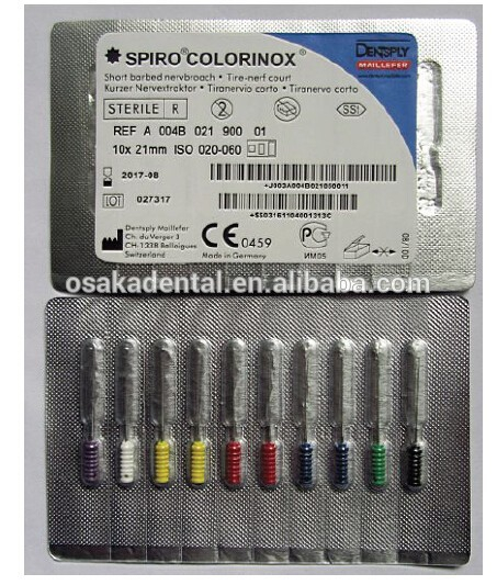 Dentsply Dental Barbed Broaches / dental nerve broaches / dental surgical file