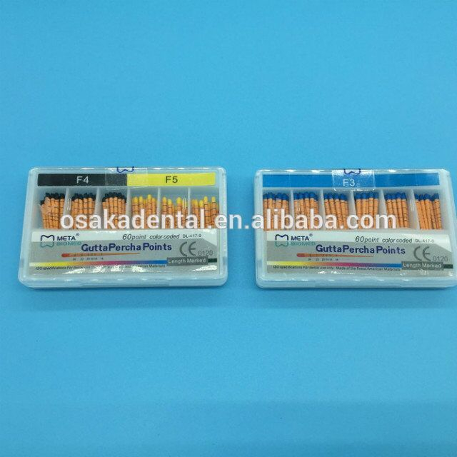 Dental F1-F5 Gutta Percha Points Depth mm Marked