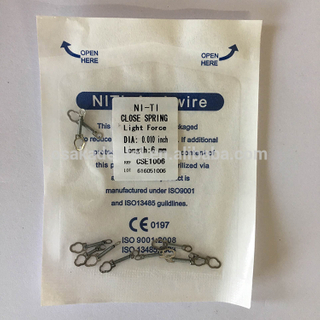 Dental Orthodontic Niti Coil Closed Spring for Orthodontic Products OSA-F730-2