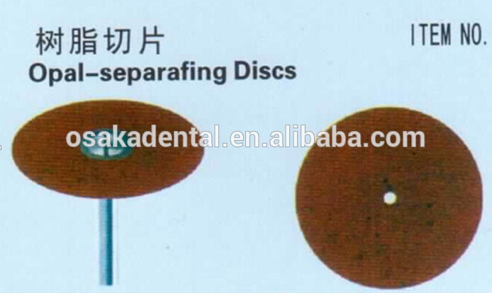 Opal-separating discs/dental endo material